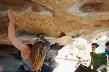 Bouldering in Hueco Tanks on 12/23/2018 with Blue Lizard Climbing and Yoga

Filename: SRM_20181223_1223070.jpg
Aperture: f/5.6
Shutter Speed: 1/320
Body: Canon EOS-1D Mark II
Lens: Canon EF 16-35mm f/2.8 L