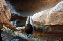Bouldering in Hueco Tanks on 12/31/2018 with Blue Lizard Climbing and Yoga

Filename: SRM_20181231_1642180.jpg
Aperture: f/3.5
Shutter Speed: 1/200
Body: Canon EOS-1D Mark II
Lens: Canon EF 16-35mm f/2.8 L