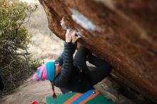 Bouldering in Hueco Tanks on 01/02/2019 with Blue Lizard Climbing and Yoga

Filename: SRM_20190102_1717520.jpg
Aperture: f/2.2
Shutter Speed: 1/320
Body: Canon EOS-1D Mark II
Lens: Canon EF 50mm f/1.8 II