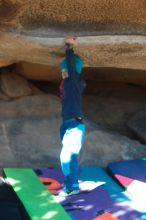 Bouldering in Hueco Tanks on 12/31/2018 with Blue Lizard Climbing and Yoga

Filename: SRM_20181231_1457450.jpg
Aperture: f/2.5
Shutter Speed: 1/160
Body: Canon EOS-1D Mark II
Lens: Canon EF 50mm f/1.8 II