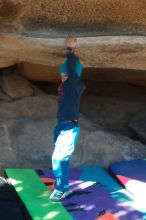 Bouldering in Hueco Tanks on 12/31/2018 with Blue Lizard Climbing and Yoga

Filename: SRM_20181231_1457451.jpg
Aperture: f/2.8
Shutter Speed: 1/160
Body: Canon EOS-1D Mark II
Lens: Canon EF 50mm f/1.8 II
