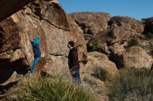 Bouldering in Hueco Tanks on 12/31/2018 with Blue Lizard Climbing and Yoga

Filename: SRM_20181231_1502080.jpg
Aperture: f/4.0
Shutter Speed: 1/1000
Body: Canon EOS-1D Mark II
Lens: Canon EF 50mm f/1.8 II