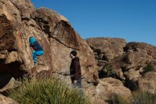 Bouldering in Hueco Tanks on 12/31/2018 with Blue Lizard Climbing and Yoga

Filename: SRM_20181231_1502160.jpg
Aperture: f/4.0
Shutter Speed: 1/1000
Body: Canon EOS-1D Mark II
Lens: Canon EF 50mm f/1.8 II