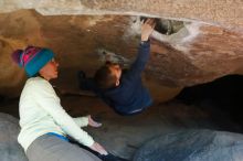 Bouldering in Hueco Tanks on 12/31/2018 with Blue Lizard Climbing and Yoga

Filename: SRM_20181231_1515100.jpg
Aperture: f/4.0
Shutter Speed: 1/400
Body: Canon EOS-1D Mark II
Lens: Canon EF 50mm f/1.8 II