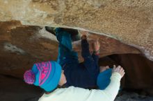 Bouldering in Hueco Tanks on 12/31/2018 with Blue Lizard Climbing and Yoga

Filename: SRM_20181231_1520470.jpg
Aperture: f/4.0
Shutter Speed: 1/250
Body: Canon EOS-1D Mark II
Lens: Canon EF 50mm f/1.8 II
