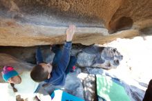 Bouldering in Hueco Tanks on 12/31/2018 with Blue Lizard Climbing and Yoga

Filename: SRM_20181231_1540210.jpg
Aperture: f/4.0
Shutter Speed: 1/250
Body: Canon EOS-1D Mark II
Lens: Canon EF 16-35mm f/2.8 L