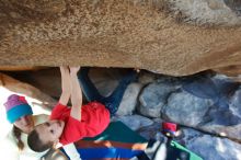 Bouldering in Hueco Tanks on 12/31/2018 with Blue Lizard Climbing and Yoga

Filename: SRM_20181231_1606370.jpg
Aperture: f/4.5
Shutter Speed: 1/250
Body: Canon EOS-1D Mark II
Lens: Canon EF 16-35mm f/2.8 L