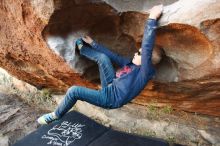 Bouldering in Hueco Tanks on 12/31/2018 with Blue Lizard Climbing and Yoga

Filename: SRM_20181231_1653320.jpg
Aperture: f/2.8
Shutter Speed: 1/250
Body: Canon EOS-1D Mark II
Lens: Canon EF 16-35mm f/2.8 L