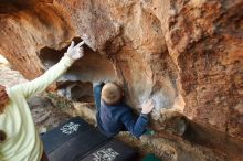 Bouldering in Hueco Tanks on 12/31/2018 with Blue Lizard Climbing and Yoga

Filename: SRM_20181231_1654030.jpg
Aperture: f/3.5
Shutter Speed: 1/250
Body: Canon EOS-1D Mark II
Lens: Canon EF 16-35mm f/2.8 L