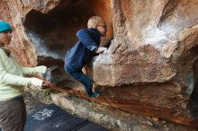 Bouldering in Hueco Tanks on 12/31/2018 with Blue Lizard Climbing and Yoga

Filename: SRM_20181231_1705420.jpg
Aperture: f/3.5
Shutter Speed: 1/200
Body: Canon EOS-1D Mark II
Lens: Canon EF 16-35mm f/2.8 L