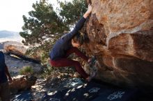 Bouldering in Hueco Tanks on 01/12/2019 with Blue Lizard Climbing and Yoga

Filename: SRM_20190112_1049290.jpg
Aperture: f/7.1
Shutter Speed: 1/250
Body: Canon EOS-1D Mark II
Lens: Canon EF 16-35mm f/2.8 L