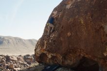 Bouldering in Hueco Tanks on 01/12/2019 with Blue Lizard Climbing and Yoga

Filename: SRM_20190112_1225360.jpg
Aperture: f/8.0
Shutter Speed: 1/250
Body: Canon EOS-1D Mark II
Lens: Canon EF 50mm f/1.8 II