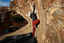 Bouldering in Hueco Tanks on 01/12/2019 with Blue Lizard Climbing and Yoga

Filename: SRM_20190112_1654410.jpg
Aperture: f/5.6
Shutter Speed: 1/640
Body: Canon EOS-1D Mark II
Lens: Canon EF 16-35mm f/2.8 L