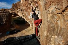 Bouldering in Hueco Tanks on 01/12/2019 with Blue Lizard Climbing and Yoga

Filename: SRM_20190112_1655230.jpg
Aperture: f/5.6
Shutter Speed: 1/640
Body: Canon EOS-1D Mark II
Lens: Canon EF 16-35mm f/2.8 L