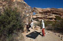 Bouldering in Hueco Tanks on 02/17/2019 with Blue Lizard Climbing and Yoga

Filename: SRM_20190217_1058410.jpg
Aperture: f/5.6
Shutter Speed: 1/500
Body: Canon EOS-1D Mark II
Lens: Canon EF 16-35mm f/2.8 L