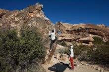 Bouldering in Hueco Tanks on 02/17/2019 with Blue Lizard Climbing and Yoga

Filename: SRM_20190217_1058550.jpg
Aperture: f/5.6
Shutter Speed: 1/500
Body: Canon EOS-1D Mark II
Lens: Canon EF 16-35mm f/2.8 L