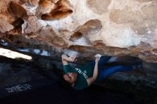 Bouldering in Hueco Tanks on 03/03/2019 with Blue Lizard Climbing and Yoga

Filename: SRM_20190303_1332560.jpg
Aperture: f/4.0
Shutter Speed: 1/320
Body: Canon EOS-1D Mark II
Lens: Canon EF 16-35mm f/2.8 L