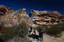 Bouldering in Hueco Tanks on 03/09/2019 with Blue Lizard Climbing and Yoga

Filename: SRM_20190309_1046400.jpg
Aperture: f/5.6
Shutter Speed: 1/800
Body: Canon EOS-1D Mark II
Lens: Canon EF 16-35mm f/2.8 L