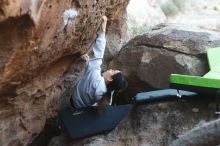 Bouldering in Hueco Tanks on 03/20/2019 with Blue Lizard Climbing and Yoga

Filename: SRM_20190320_0901180.jpg
Aperture: f/2.8
Shutter Speed: 1/250
Body: Canon EOS-1D Mark II
Lens: Canon EF 50mm f/1.8 II