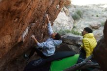Bouldering in Hueco Tanks on 03/20/2019 with Blue Lizard Climbing and Yoga

Filename: SRM_20190320_0924500.jpg
Aperture: f/3.5
Shutter Speed: 1/400
Body: Canon EOS-1D Mark II
Lens: Canon EF 50mm f/1.8 II