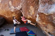 Bouldering in Hueco Tanks on 03/29/2019 with Blue Lizard Climbing and Yoga

Filename: SRM_20190329_0935300.jpg
Aperture: f/5.6
Shutter Speed: 1/320
Body: Canon EOS-1D Mark II
Lens: Canon EF 16-35mm f/2.8 L