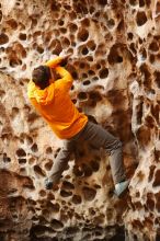 Bouldering in Hueco Tanks on 04/13/2019 with Blue Lizard Climbing and Yoga

Filename: SRM_20190413_1539180.jpg
Aperture: f/3.5
Shutter Speed: 1/160
Body: Canon EOS-1D Mark II
Lens: Canon EF 50mm f/1.8 II