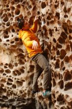 Bouldering in Hueco Tanks on 04/13/2019 with Blue Lizard Climbing and Yoga

Filename: SRM_20190413_1539290.jpg
Aperture: f/3.5
Shutter Speed: 1/160
Body: Canon EOS-1D Mark II
Lens: Canon EF 50mm f/1.8 II