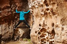 Bouldering in Hueco Tanks on 04/13/2019 with Blue Lizard Climbing and Yoga

Filename: SRM_20190413_1541280.jpg
Aperture: f/3.5
Shutter Speed: 1/100
Body: Canon EOS-1D Mark II
Lens: Canon EF 50mm f/1.8 II