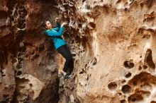 Bouldering in Hueco Tanks on 04/13/2019 with Blue Lizard Climbing and Yoga

Filename: SRM_20190413_1541360.jpg
Aperture: f/3.5
Shutter Speed: 1/125
Body: Canon EOS-1D Mark II
Lens: Canon EF 50mm f/1.8 II