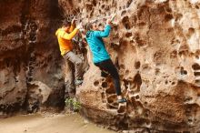 Bouldering in Hueco Tanks on 04/13/2019 with Blue Lizard Climbing and Yoga

Filename: SRM_20190413_1542440.jpg
Aperture: f/3.5
Shutter Speed: 1/125
Body: Canon EOS-1D Mark II
Lens: Canon EF 50mm f/1.8 II