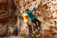 Bouldering in Hueco Tanks on 04/13/2019 with Blue Lizard Climbing and Yoga

Filename: SRM_20190413_1543020.jpg
Aperture: f/3.5
Shutter Speed: 1/100
Body: Canon EOS-1D Mark II
Lens: Canon EF 50mm f/1.8 II