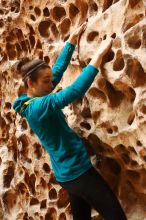 Bouldering in Hueco Tanks on 04/13/2019 with Blue Lizard Climbing and Yoga

Filename: SRM_20190413_1545410.jpg
Aperture: f/4.0
Shutter Speed: 1/125
Body: Canon EOS-1D Mark II
Lens: Canon EF 50mm f/1.8 II