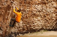 Bouldering in Hueco Tanks on 04/13/2019 with Blue Lizard Climbing and Yoga

Filename: SRM_20190413_1548410.jpg
Aperture: f/4.0
Shutter Speed: 1/160
Body: Canon EOS-1D Mark II
Lens: Canon EF 50mm f/1.8 II