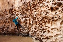 Bouldering in Hueco Tanks on 04/13/2019 with Blue Lizard Climbing and Yoga

Filename: SRM_20190413_1553420.jpg
Aperture: f/4.0
Shutter Speed: 1/100
Body: Canon EOS-1D Mark II
Lens: Canon EF 16-35mm f/2.8 L