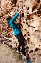 Bouldering in Hueco Tanks on 04/13/2019 with Blue Lizard Climbing and Yoga

Filename: SRM_20190413_1557250.jpg
Aperture: f/5.0
Shutter Speed: 1/60
Body: Canon EOS-1D Mark II
Lens: Canon EF 16-35mm f/2.8 L