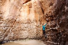 Bouldering in Hueco Tanks on 04/13/2019 with Blue Lizard Climbing and Yoga

Filename: SRM_20190413_1558200.jpg
Aperture: f/5.0
Shutter Speed: 1/80
Body: Canon EOS-1D Mark II
Lens: Canon EF 16-35mm f/2.8 L