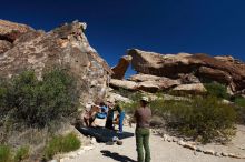 Bouldering in Hueco Tanks on 04/26/2019 with Blue Lizard Climbing and Yoga

Filename: SRM_20190426_1017420.jpg
Aperture: f/5.6
Shutter Speed: 1/250
Body: Canon EOS-1D Mark II
Lens: Canon EF 16-35mm f/2.8 L