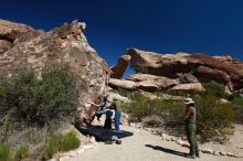 Bouldering in Hueco Tanks on 04/26/2019 with Blue Lizard Climbing and Yoga

Filename: SRM_20190426_1018220.jpg
Aperture: f/5.6
Shutter Speed: 1/250
Body: Canon EOS-1D Mark II
Lens: Canon EF 16-35mm f/2.8 L