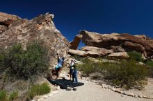 Bouldering in Hueco Tanks on 04/26/2019 with Blue Lizard Climbing and Yoga

Filename: SRM_20190426_1022440.jpg
Aperture: f/5.6
Shutter Speed: 1/250
Body: Canon EOS-1D Mark II
Lens: Canon EF 16-35mm f/2.8 L