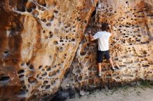 Bouldering in Hueco Tanks on 04/26/2019 with Blue Lizard Climbing and Yoga

Filename: SRM_20190426_1213250.jpg
Aperture: f/5.6
Shutter Speed: 1/250
Body: Canon EOS-1D Mark II
Lens: Canon EF 16-35mm f/2.8 L