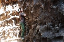 Bouldering in Hueco Tanks on 04/26/2019 with Blue Lizard Climbing and Yoga

Filename: SRM_20190426_1225140.jpg
Aperture: f/4.0
Shutter Speed: 1/125
Body: Canon EOS-1D Mark II
Lens: Canon EF 50mm f/1.8 II