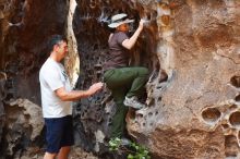 Bouldering in Hueco Tanks on 04/26/2019 with Blue Lizard Climbing and Yoga

Filename: SRM_20190426_1229270.jpg
Aperture: f/4.0
Shutter Speed: 1/100
Body: Canon EOS-1D Mark II
Lens: Canon EF 50mm f/1.8 II