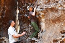 Bouldering in Hueco Tanks on 04/26/2019 with Blue Lizard Climbing and Yoga

Filename: SRM_20190426_1229300.jpg
Aperture: f/4.0
Shutter Speed: 1/100
Body: Canon EOS-1D Mark II
Lens: Canon EF 50mm f/1.8 II