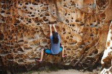 Bouldering in Hueco Tanks on 04/26/2019 with Blue Lizard Climbing and Yoga

Filename: SRM_20190426_1229431.jpg
Aperture: f/4.0
Shutter Speed: 1/500
Body: Canon EOS-1D Mark II
Lens: Canon EF 50mm f/1.8 II