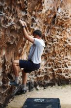 Bouldering in Hueco Tanks on 04/26/2019 with Blue Lizard Climbing and Yoga

Filename: SRM_20190426_1244290.jpg
Aperture: f/4.0
Shutter Speed: 1/250
Body: Canon EOS-1D Mark II
Lens: Canon EF 50mm f/1.8 II