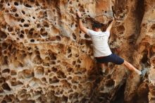 Bouldering in Hueco Tanks on 04/26/2019 with Blue Lizard Climbing and Yoga

Filename: SRM_20190426_1249460.jpg
Aperture: f/4.0
Shutter Speed: 1/400
Body: Canon EOS-1D Mark II
Lens: Canon EF 50mm f/1.8 II