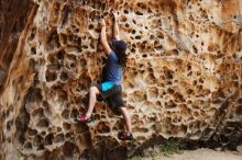 Bouldering in Hueco Tanks on 04/26/2019 with Blue Lizard Climbing and Yoga

Filename: SRM_20190426_1252070.jpg
Aperture: f/4.0
Shutter Speed: 1/250
Body: Canon EOS-1D Mark II
Lens: Canon EF 50mm f/1.8 II