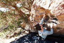 Bouldering in Hueco Tanks on 06/15/2019 with Blue Lizard Climbing and Yoga

Filename: SRM_20190615_0951310.jpg
Aperture: f/5.0
Shutter Speed: 1/320
Body: Canon EOS-1D Mark II
Lens: Canon EF 16-35mm f/2.8 L