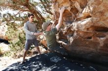 Bouldering in Hueco Tanks on 06/15/2019 with Blue Lizard Climbing and Yoga

Filename: SRM_20190615_0957050.jpg
Aperture: f/5.0
Shutter Speed: 1/320
Body: Canon EOS-1D Mark II
Lens: Canon EF 16-35mm f/2.8 L