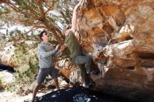 Bouldering in Hueco Tanks on 06/15/2019 with Blue Lizard Climbing and Yoga

Filename: SRM_20190615_0957100.jpg
Aperture: f/5.0
Shutter Speed: 1/320
Body: Canon EOS-1D Mark II
Lens: Canon EF 16-35mm f/2.8 L